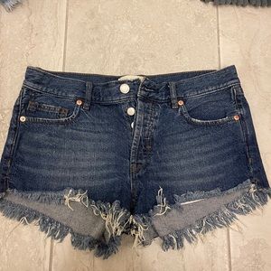 Free People Denim Shorts
